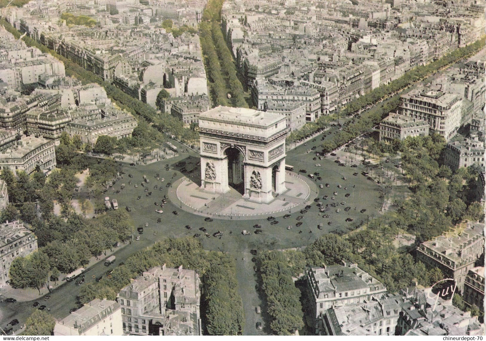 PARIS  L ARC DE TRIOMPHE - Andere Monumenten, Gebouwen