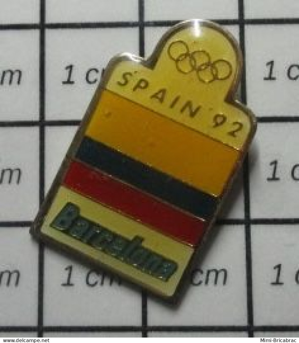 3619  Pin's Pins / Beau Et Rare / JEUX OLYMPIQUES / SPAIN 1992 BARCELONA DRAPEAU COLOMBIE - Olympische Spiele