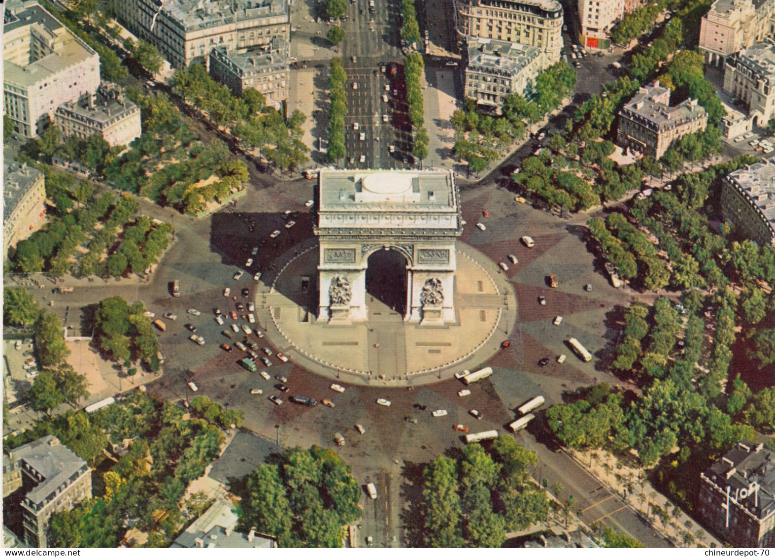 PARIS  L ARC DE TRIOMPHE - Andere Monumenten, Gebouwen