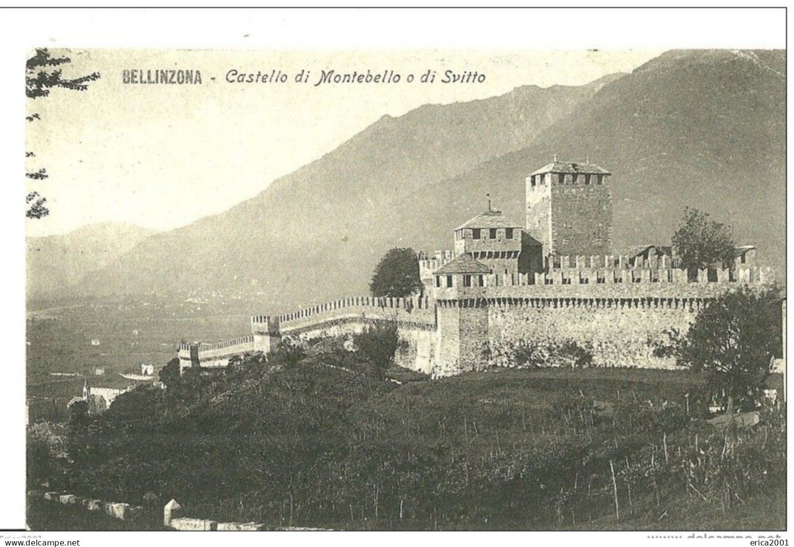 Autres & Non Classés.  Bellinzona. Castello Di Montebello O Di Svitto. - Andere & Zonder Classificatie