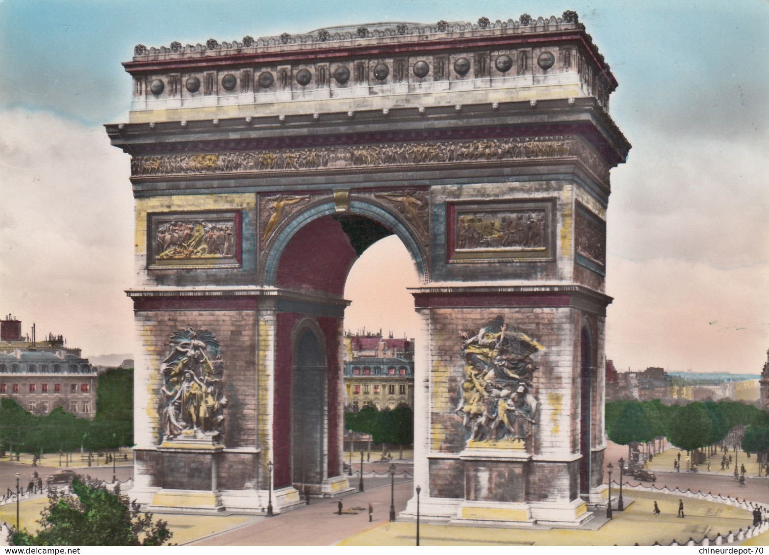 PARIS  L ARC DE TRIOMPHE - Sonstige Sehenswürdigkeiten