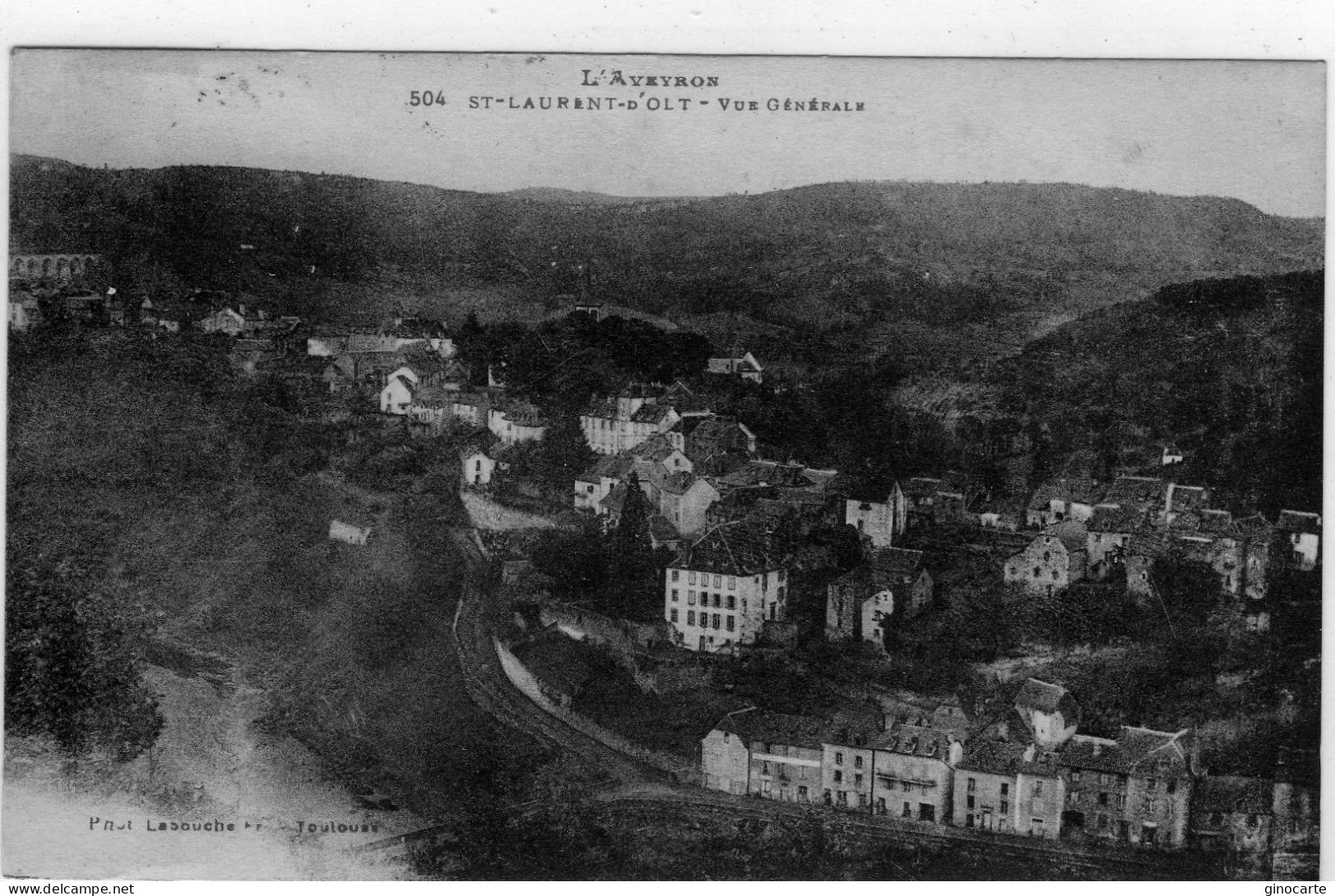 St Saint Laurent D'olt Vue Generale - Other & Unclassified