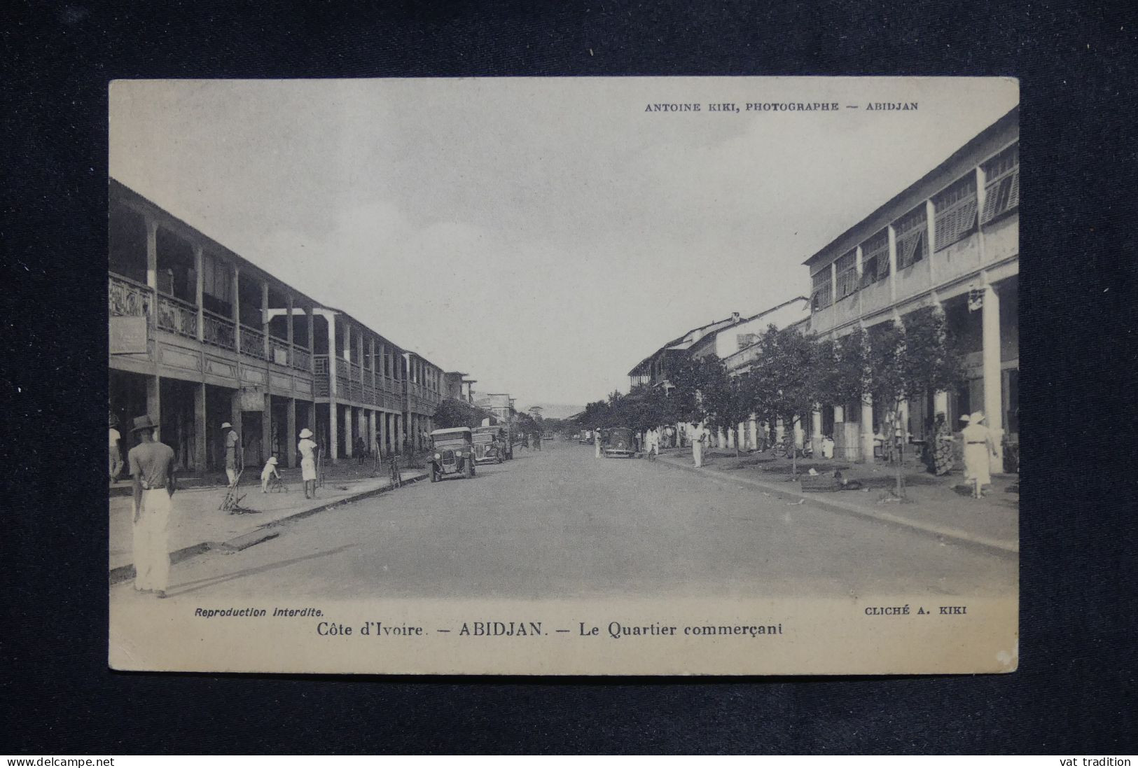 CÔTE D'IVOIRE - Affranchissement De Abidjan Sur Carte Postale Pour Marseille En 1937 - L 150956 - Lettres & Documents