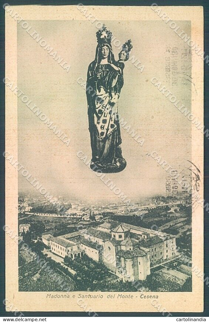 Forlì Cesena Madonna Santuario Del Monte Cartolina JK2630 - Forli