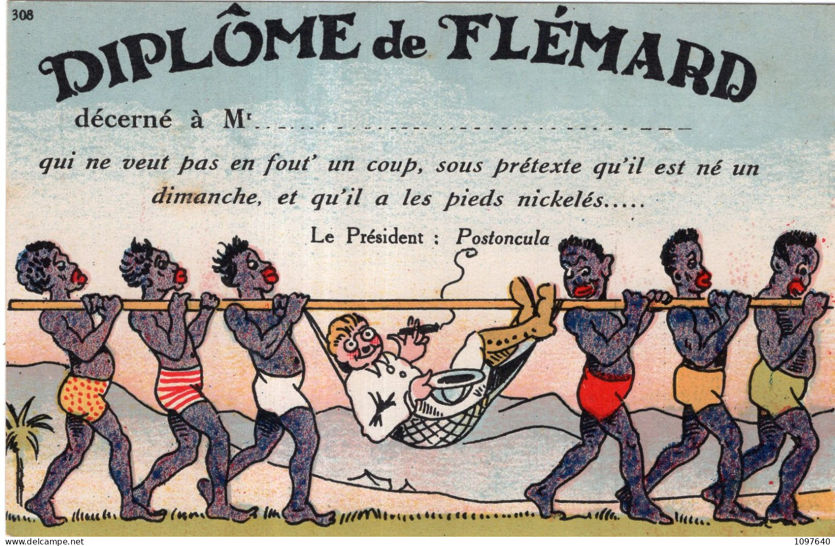 DIPLÔME De FLEMARD - Humour