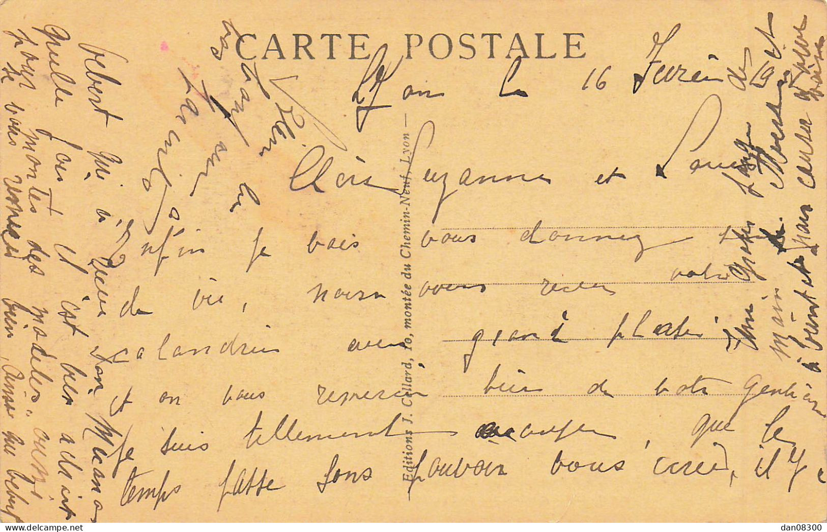 69 LA CATASTROPHE DE LYON SAINT JEAN DANS L'ECOLE ABANDONNEE TOUT EST PAISIBLE ET CONTRASTE AVEC L'HORREUR DU DEHORS - Autres & Non Classés