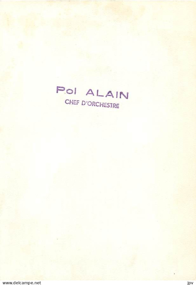 FRANCE DORIAC. CHEF D' ORCHESTRE POL ALAIN. Edition PUBLI ATLAS BEZIERS. - Music And Musicians