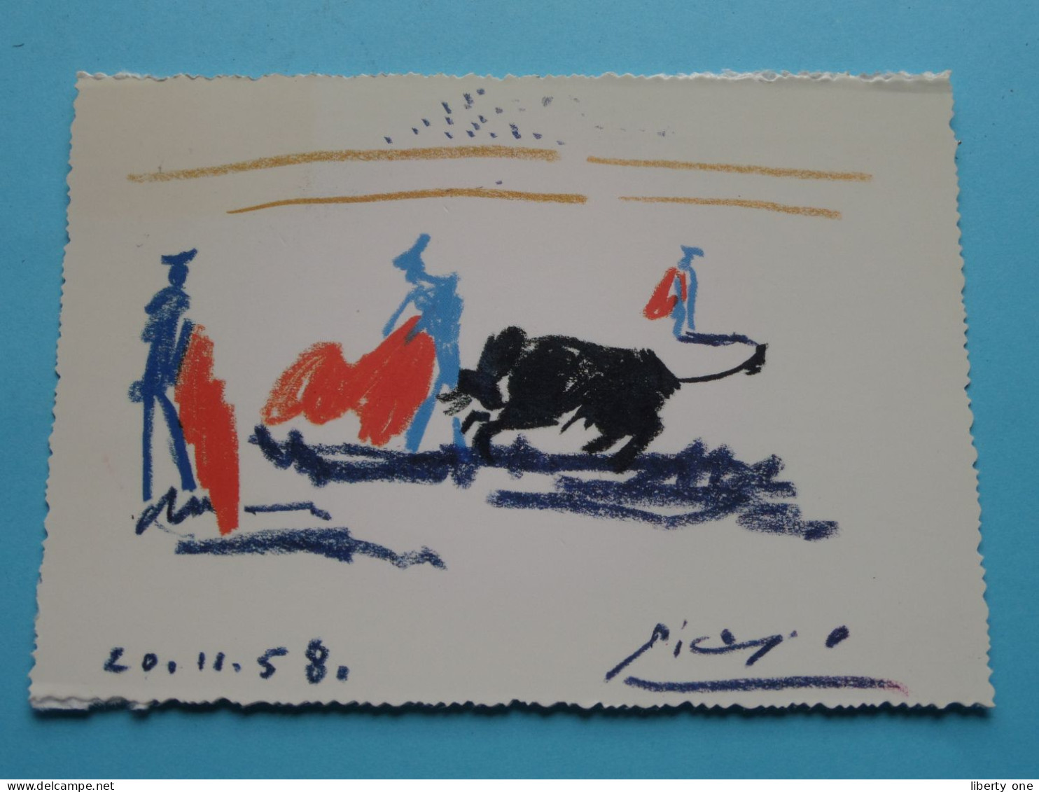 PABLO PICASSO Corrida 1958 Bull Fight ( Zie / Voir Scans ) Edit. Hazan / Spadem - Anno 1994 ! - Artistes