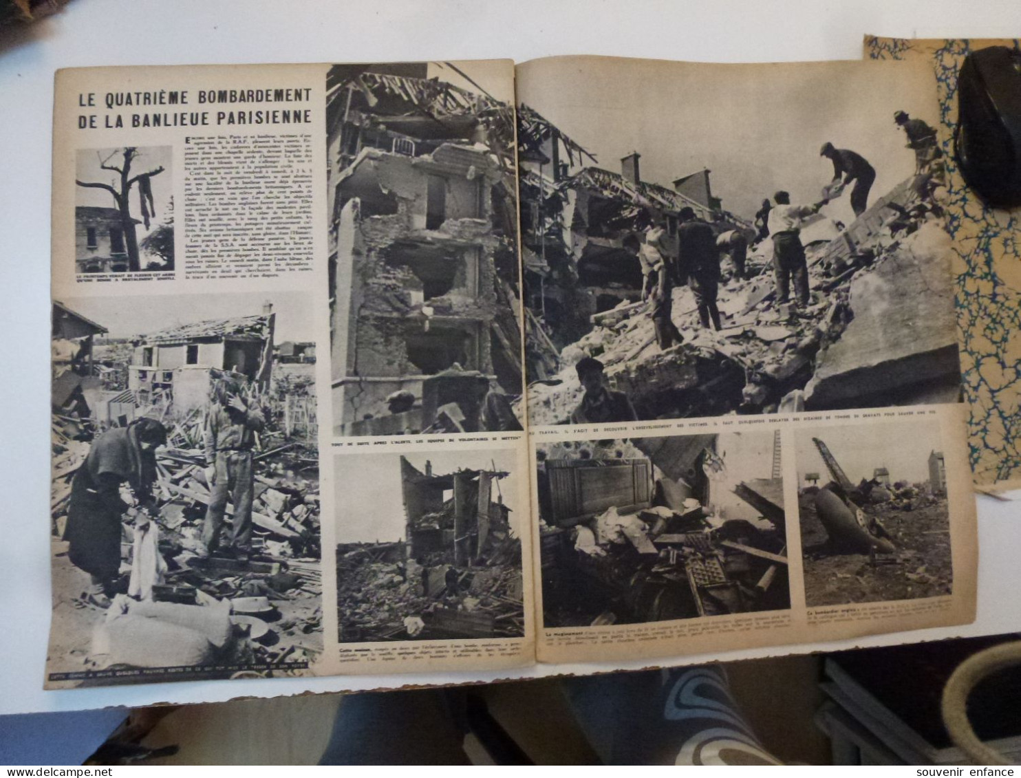 La Semaine WW2 Guerre Militaria Juin 1942 Bombardement Région Parisienne Führer Hitler Nehru - 1900 - 1949