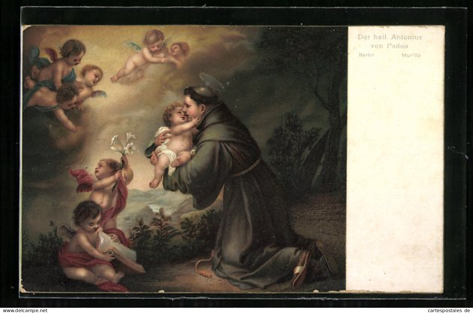 Künstler-AK Stengel & Co. Nr. 29733: Der Heilige Antonius Von Padua  - Autres & Non Classés