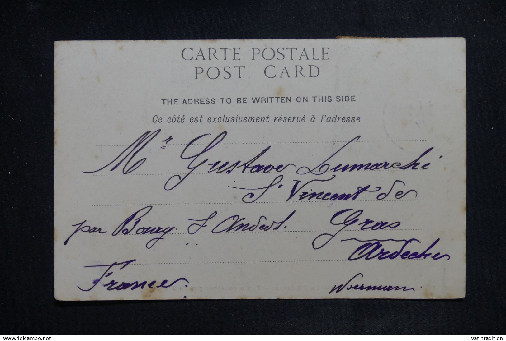 CÔTE D'IVOIRE - Affranchissement Général Faisdherbe/Groupe Sur Carte Postale De Dabou Pour La France En 1907  - L 150960 - Lettres & Documents