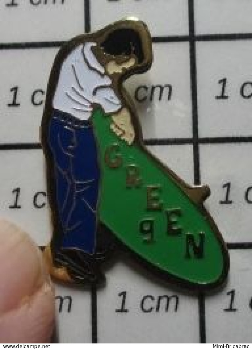 2020 Pin's Pins / Beau Et Rare / SPORTS / GOLF GOLFEUR GREEN - Golf