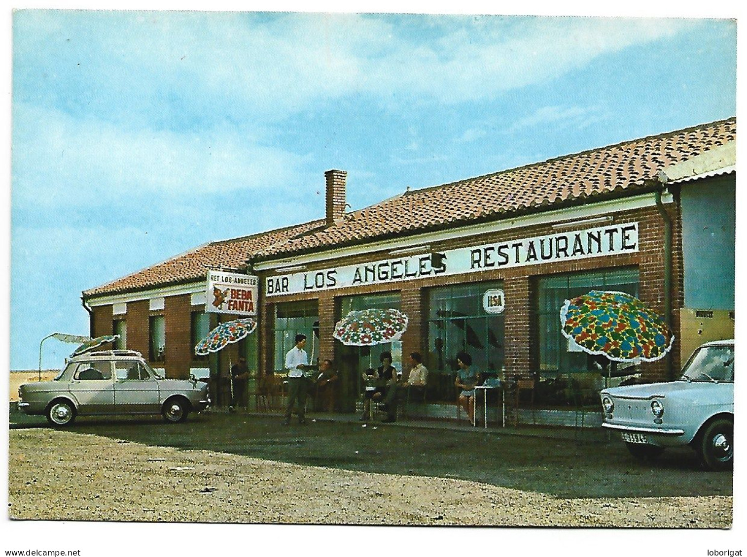 RESTAURANTE " LOS ANGELES ".-  VALCABADO DEL PARAMO - LEON.- ( ESPAÑA) - León