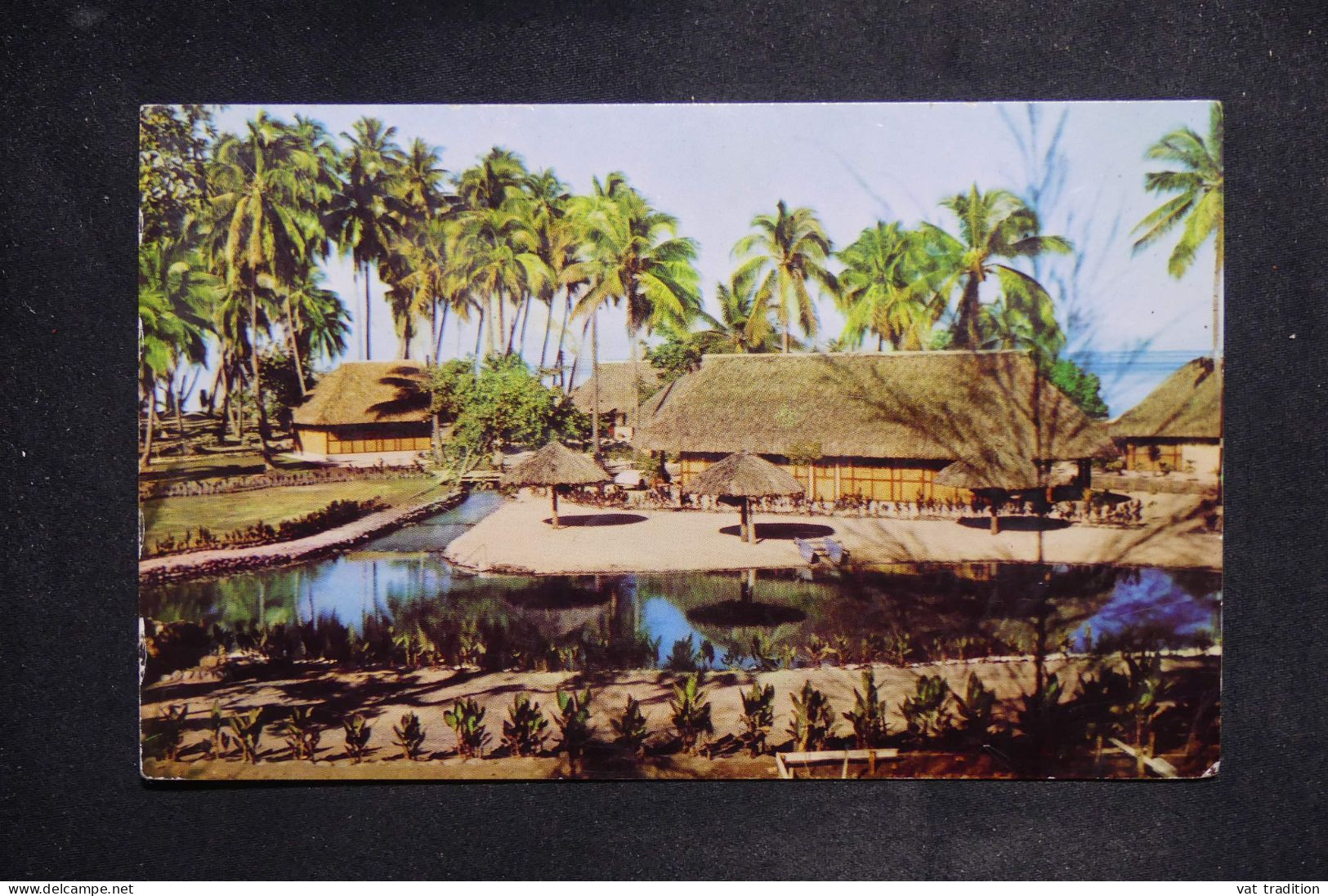 POLYNÉSIE  - Oblitération De Papeete Du Voyage Du Général De Gaulle Sur Carte Postale En 1966 Pour La France - L 150962 - Storia Postale