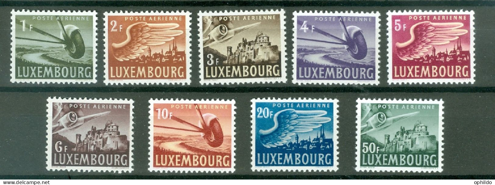 Luxembourg   Yv  PA 7/15  * *  TB  - Unused Stamps