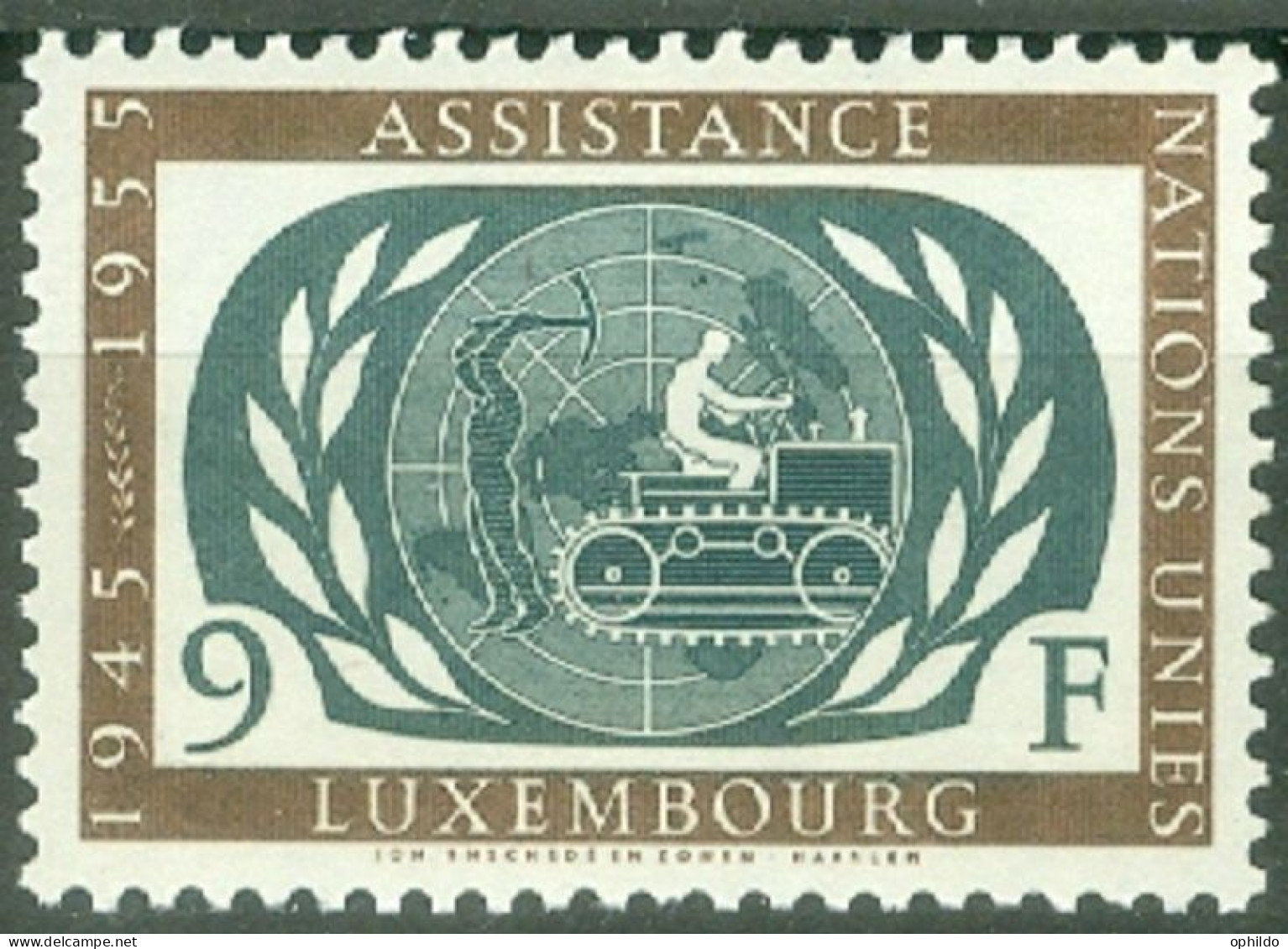 Luxembourg   Yv  499  * *  TB  - Neufs