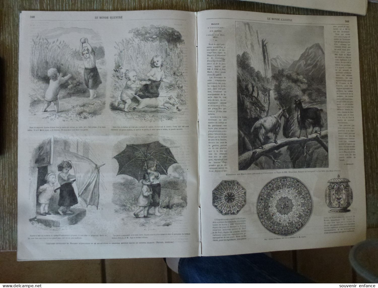 Le Monde Illustré Novembre 1865 La Sainte Eugénie Incendie Charenton Brésil Corcovado - Tijdschriften - Voor 1900