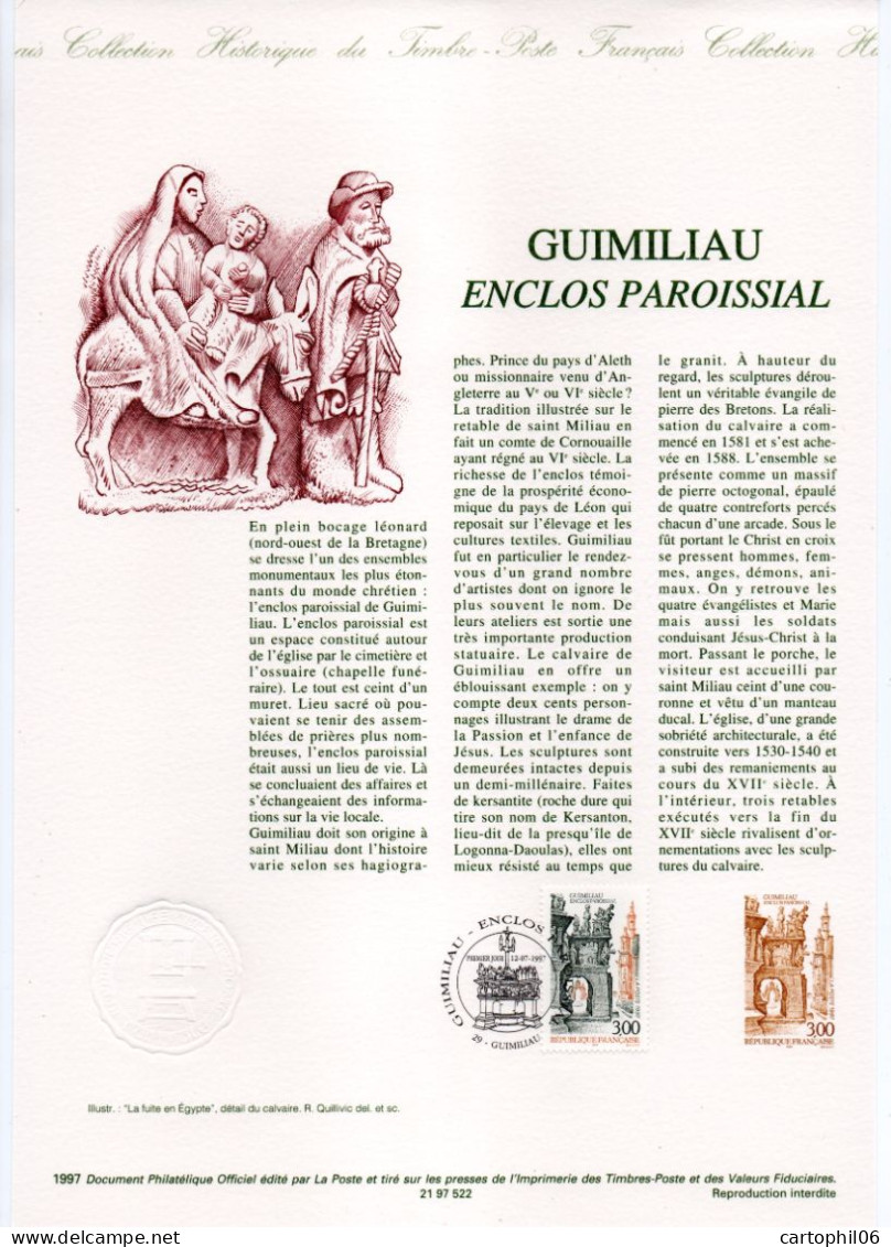 - Document Premier Jour GUIMILLIAU - Enclos Paroissial - 12.7.1997 - - Churches & Cathedrals