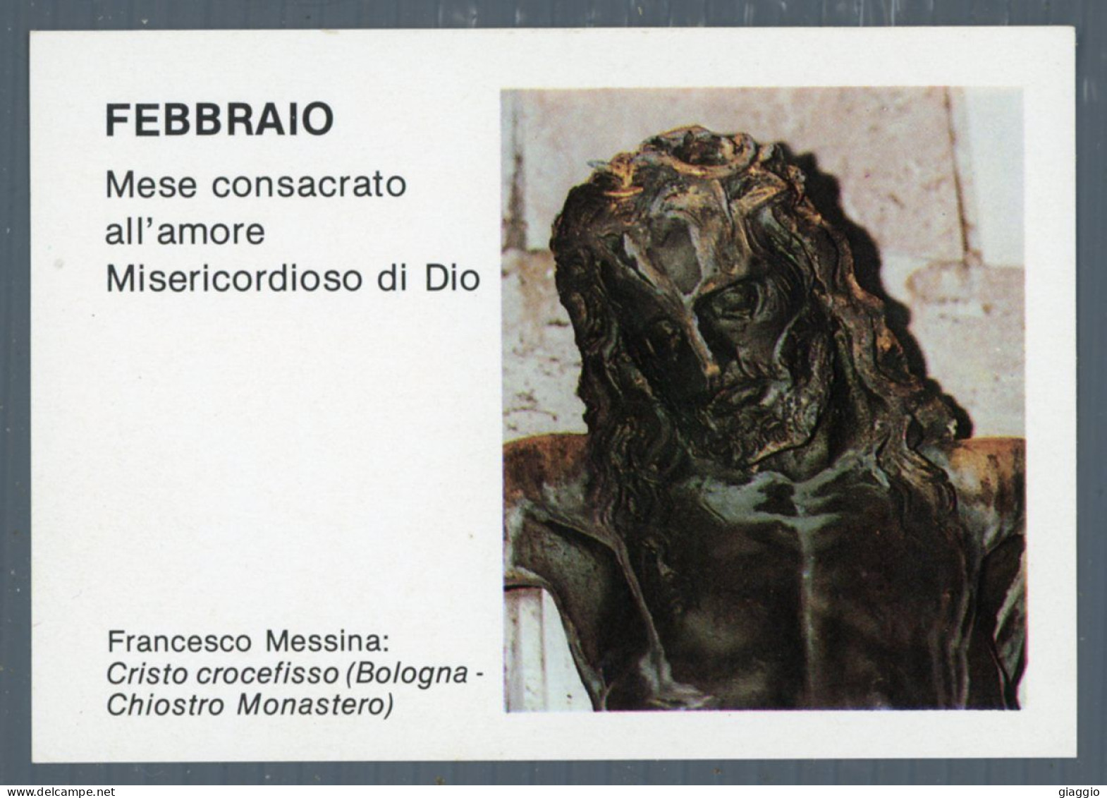 °°° Santino N. 8704 - Febbraio °°° - Religion & Esotérisme