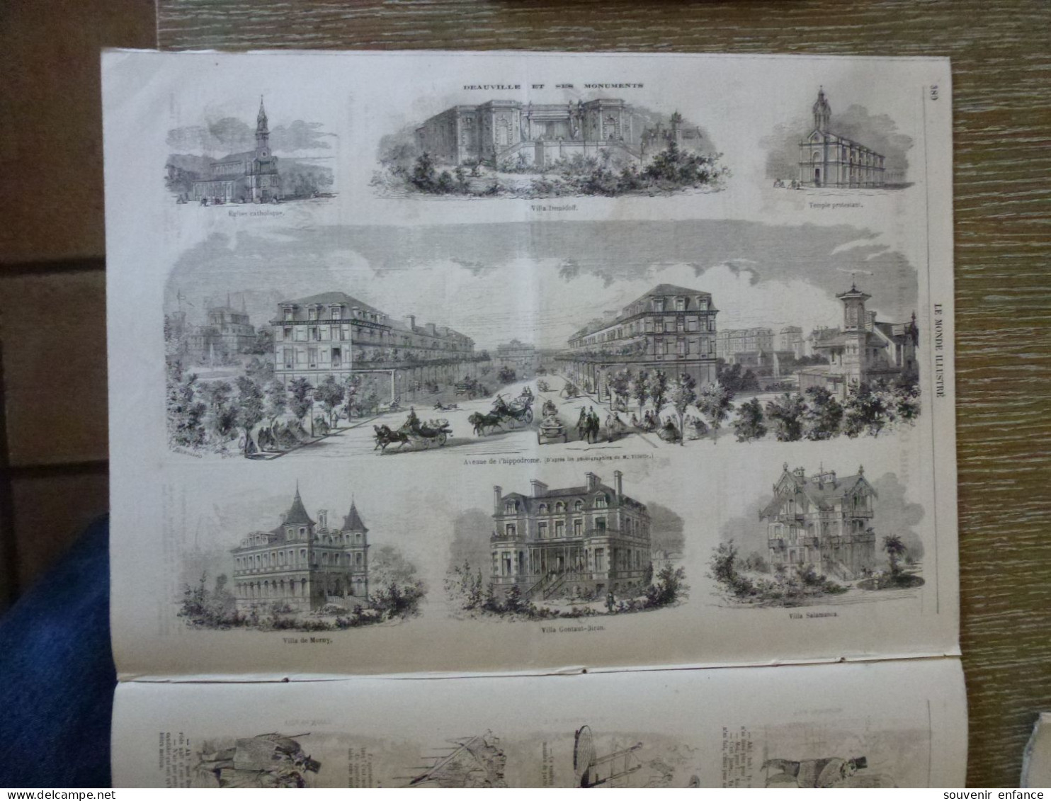 Le Monde Illustré Décembre 1865 Evènements D'Haïti Jardin Du Luxembourg Plan Exposition Universelle De 1867 Deauville - Revistas - Antes 1900