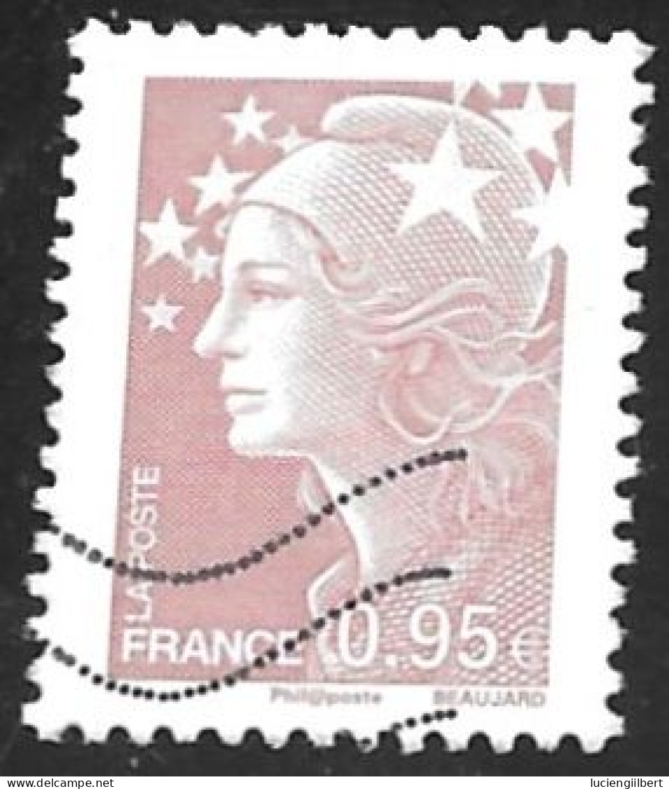 TIMBRE N° 4475  -   MARIANNE DE BEAUJARD  -  OBLITERE  -  2010 - Used Stamps