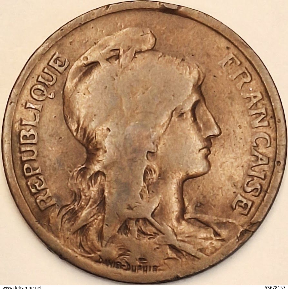 France - 10 Centimes 1916, KM# 843 (#3985) - 10 Centimes