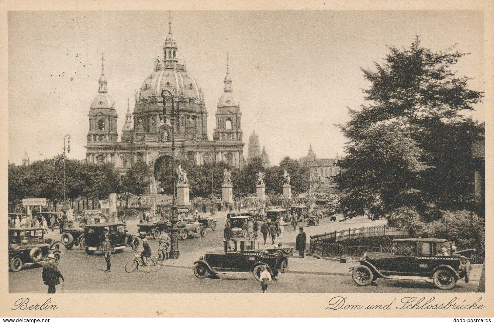 PC46419 Berlin. Dom Und Schlossbrucke. Gustav Mandel. 1930. B. Hopkins - Monde