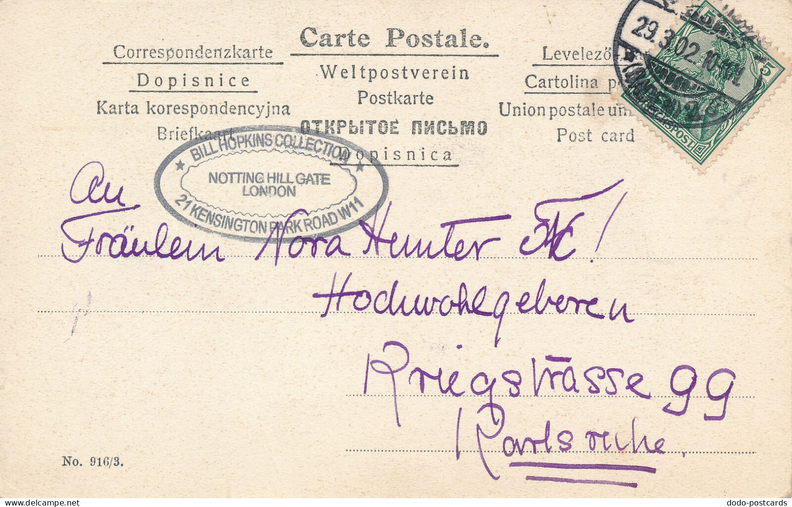 PC46674 Frohliche Ostern. 1902. B. Hopkins - Monde
