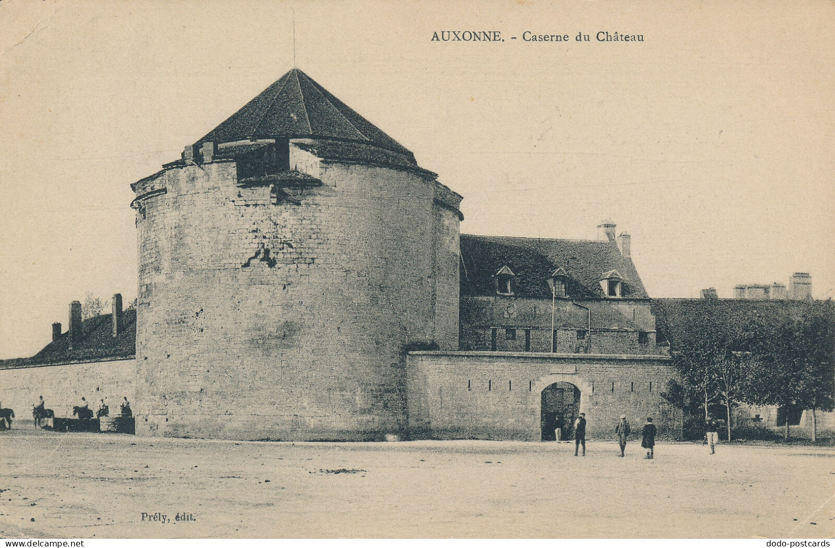 PC46799 Auxonne. Caserne Du Chateau. Prely. 1911. B. Hopkins - Monde
