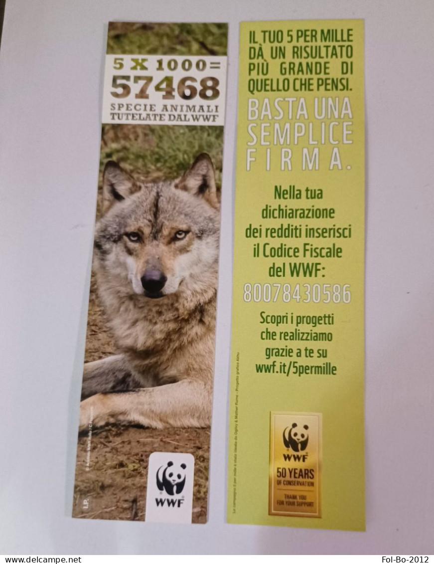 Lupo Segnalibro Wwf Anno 2000 ? - Lesezeichen