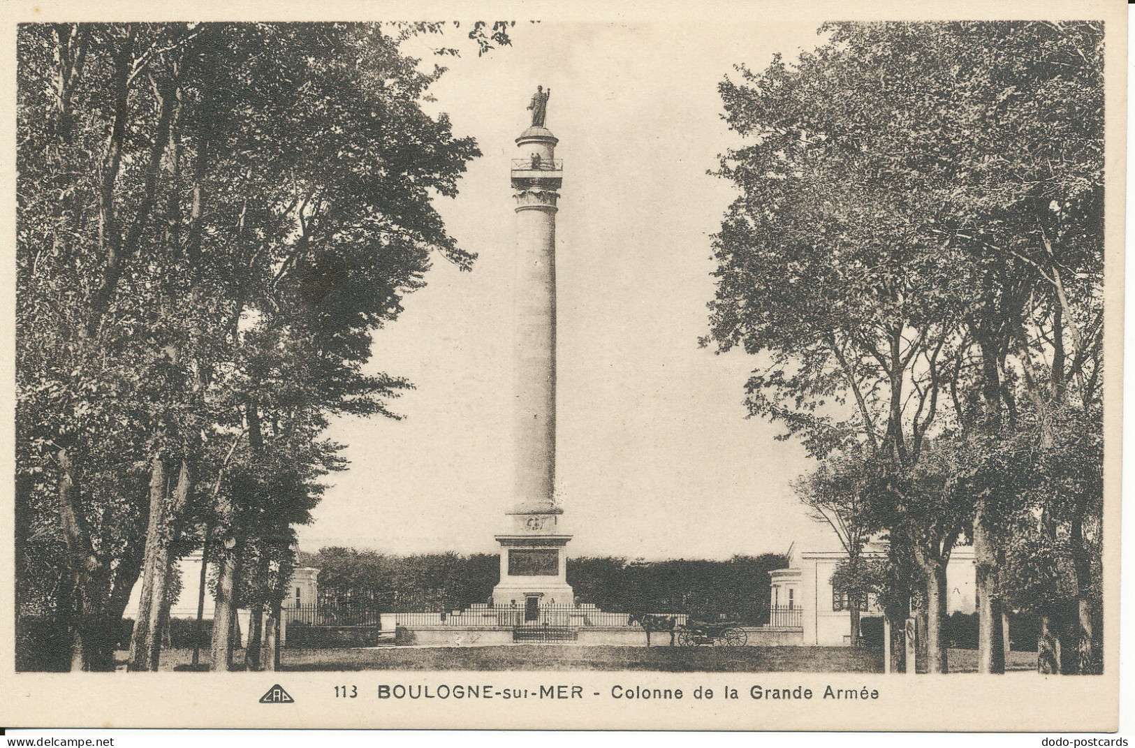 PC47154 Boulogne Sur Mer. Colonne De La Grande Armee. Photomecaniques. No 11 - Monde