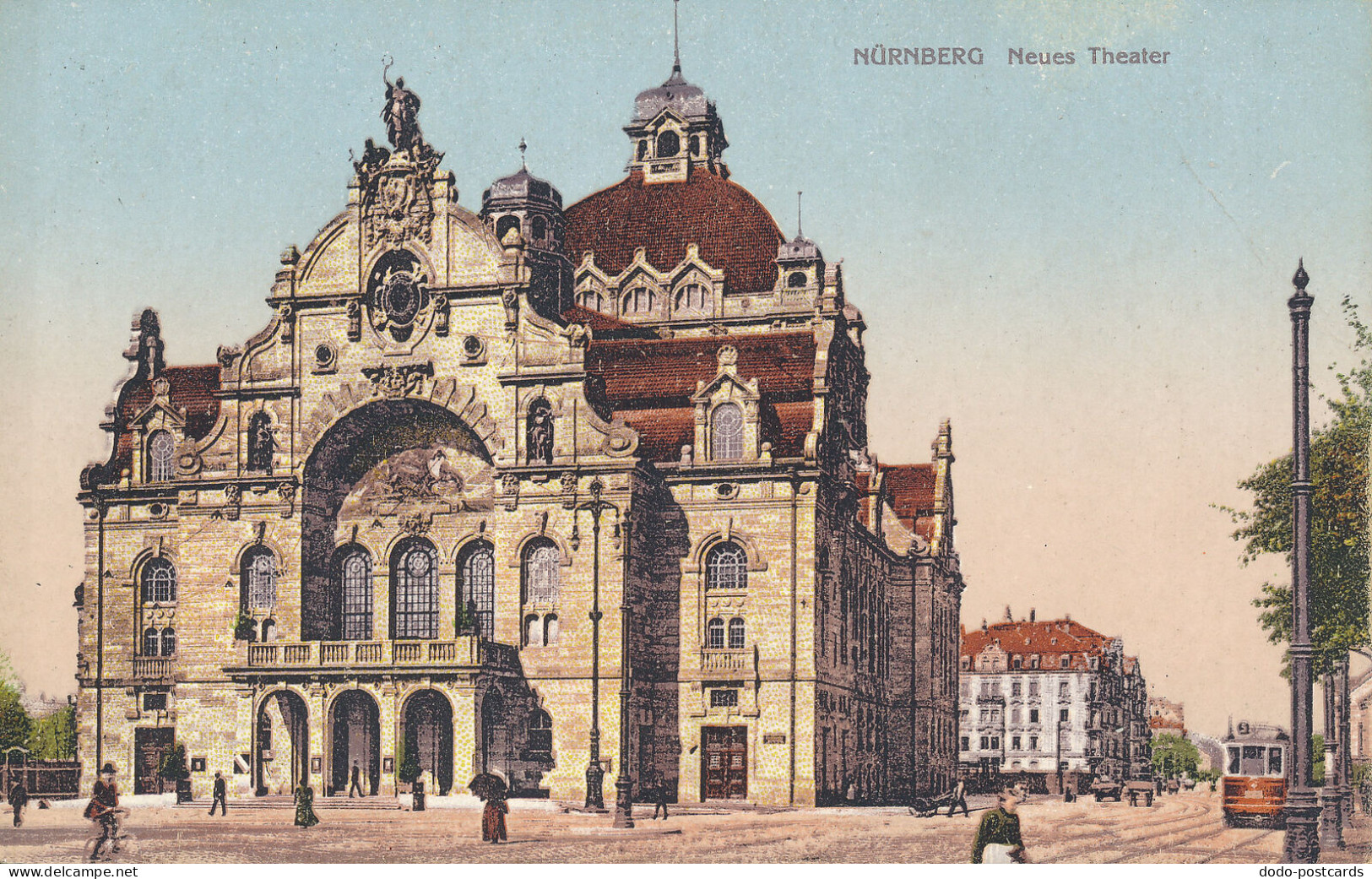 PC46869 Nurnberg. Neues Theater. B. Hopkins - Monde