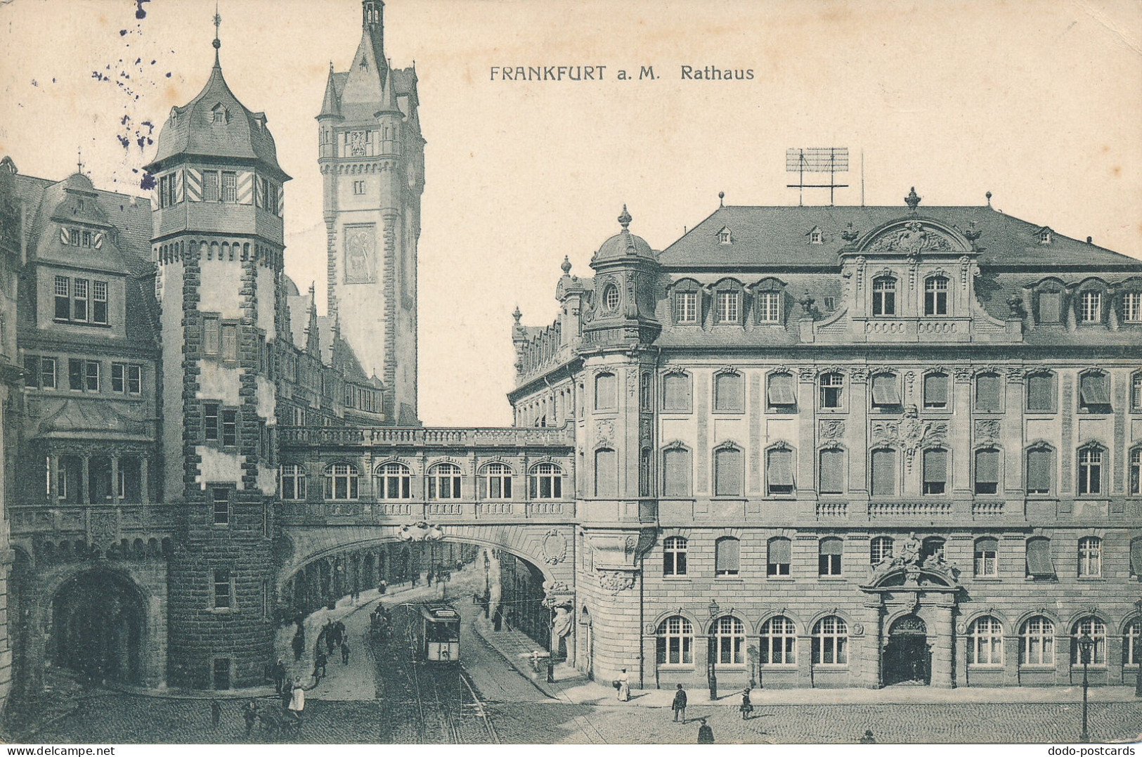 PC46614 Frankfurt A. M. Rathaus. 1912. B. Hopkins - Monde