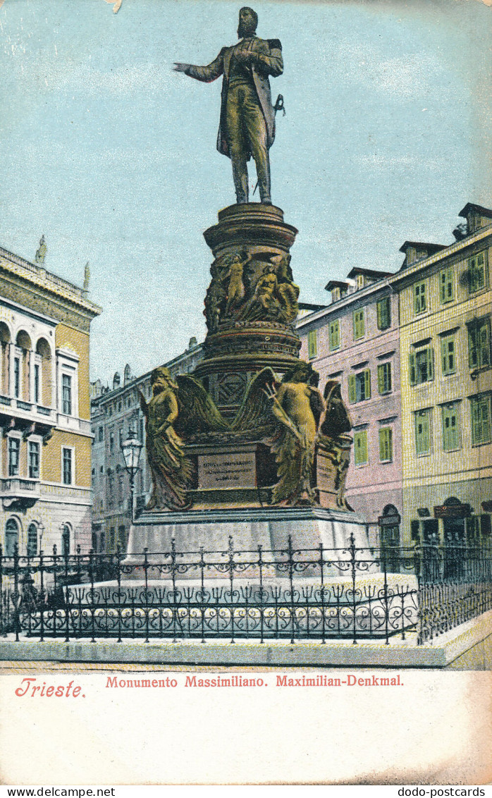 PC46469 Trieste. Monumento Massimiliano - Monde