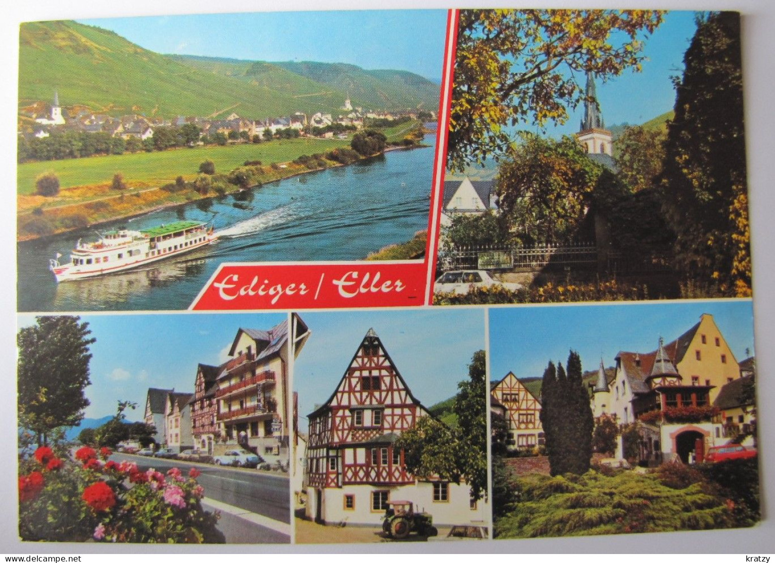 ALLEMAGNE - RHENANIE-PALATINAT - COCHEM - Ediger / Eller - Views - Cochem