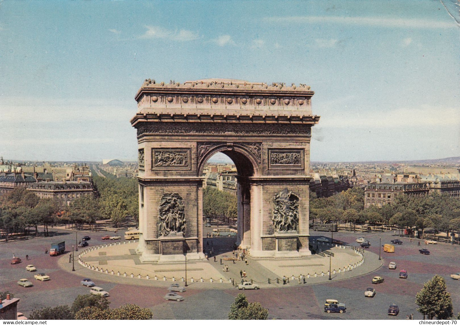 PARIS  L ARC DE TRIOMPHE - Andere Monumenten, Gebouwen