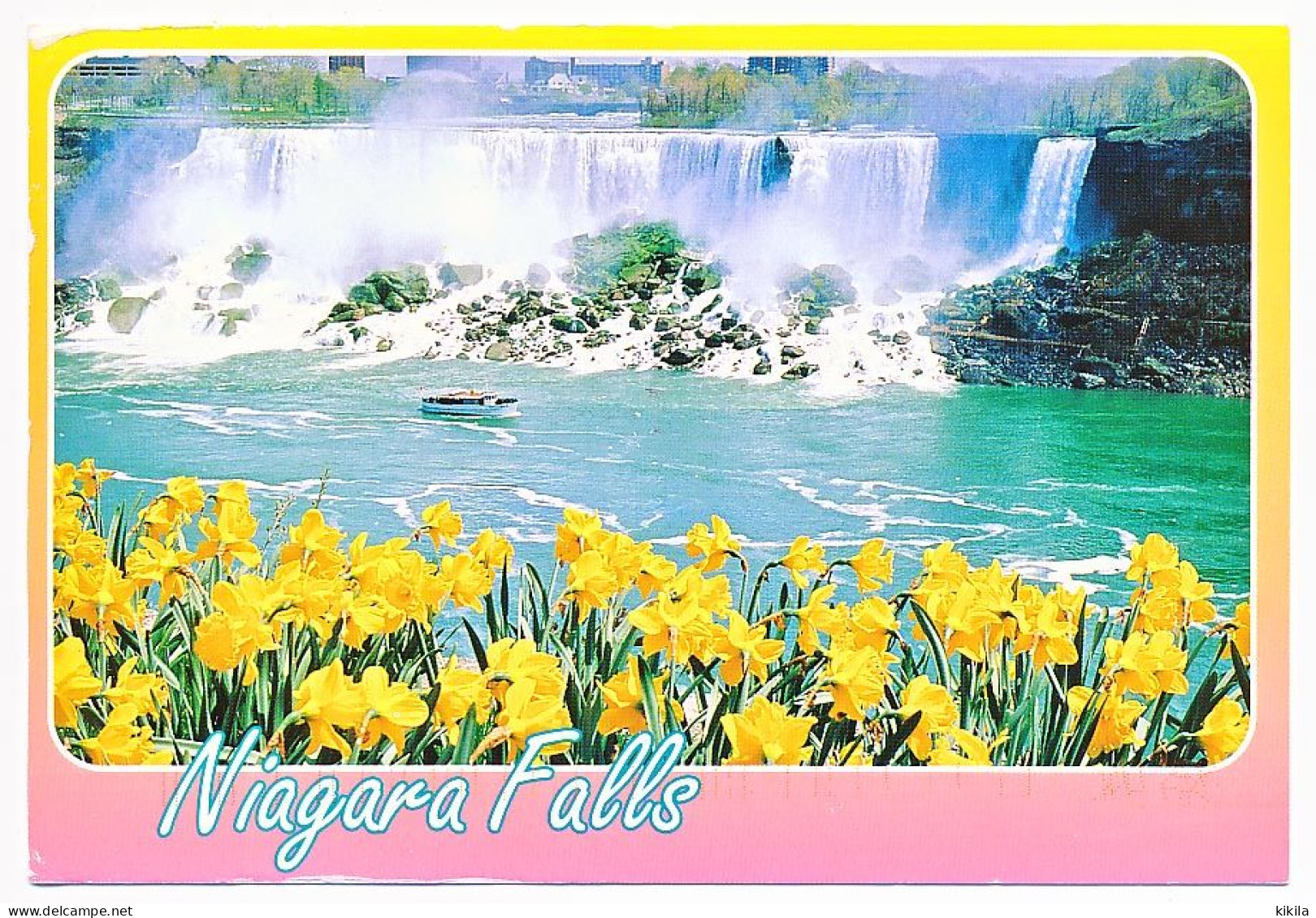 CPSM / CPM 10.5 X 15   Canada Ontario NIAGARA FALLS (3)   Chute Cascade - Niagara Falls