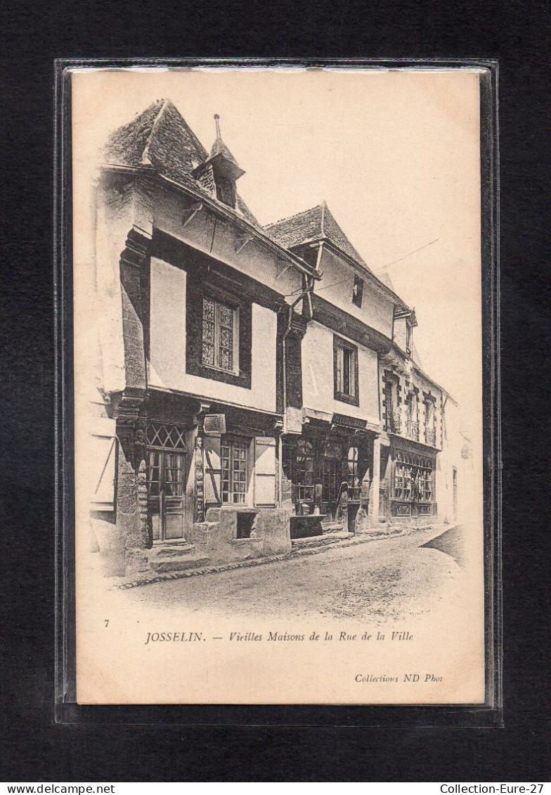 (29/03/24) 56-CPA JOSSELIN - Josselin