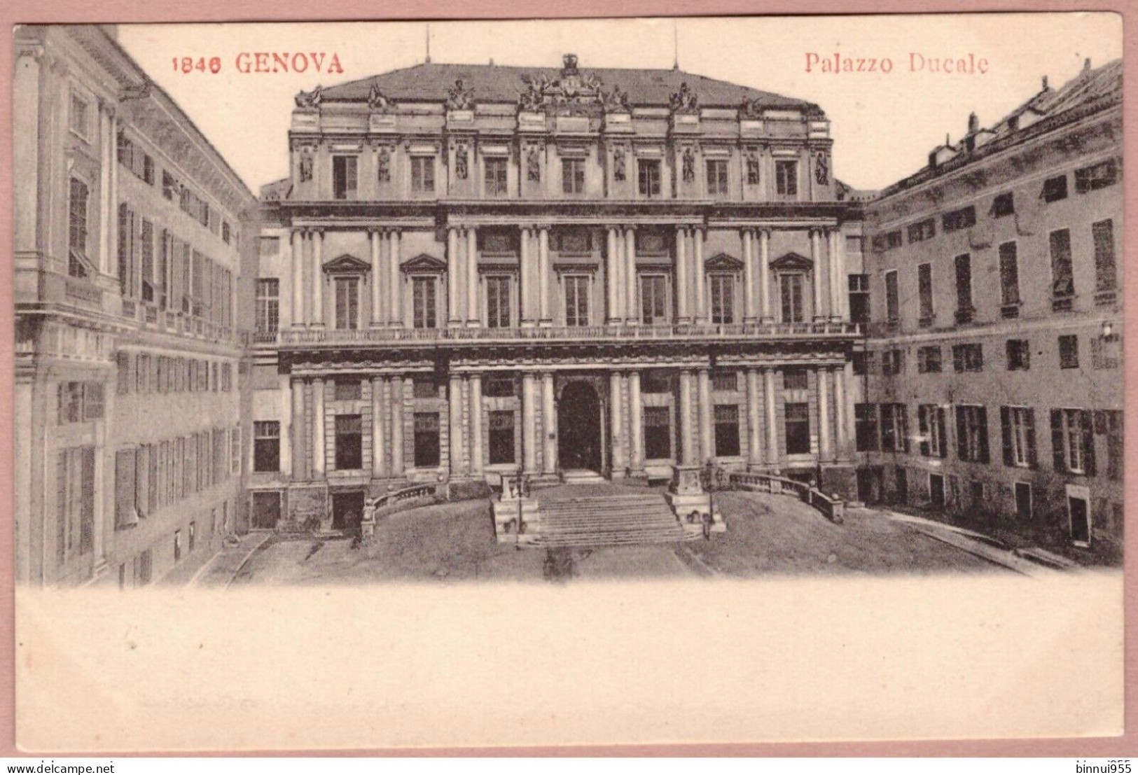 Cartolina Genova Palazzo Ducale - Non Viaggiata - Genova (Genoa)