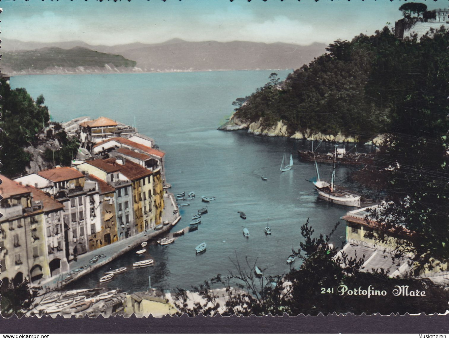 Italy PPC Portofino Mare Echte Real Photo Vera Véritable (2 Scans) - Genova (Genoa)