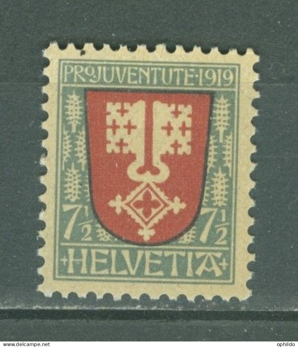 Suisse   Yvert  173 Ou  Zum J 12  * B/ TB   Voir Description Et Scan   - Ungebraucht