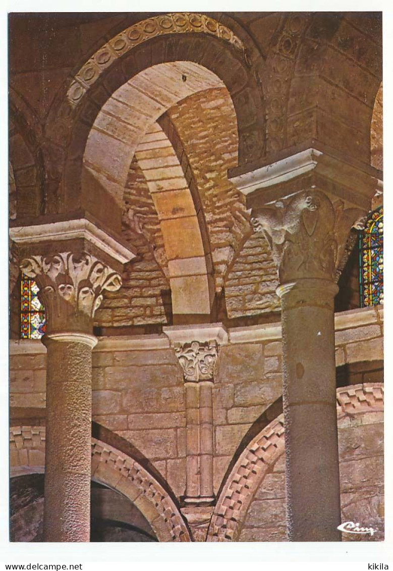 CPSM / CPM 10.5 X 15 Saône Et Loire Basilique Du Sacré-Cœur De PARAY-LE-MONIAL (XII° S) - Voûte Du Déambulatoire - Paray Le Monial