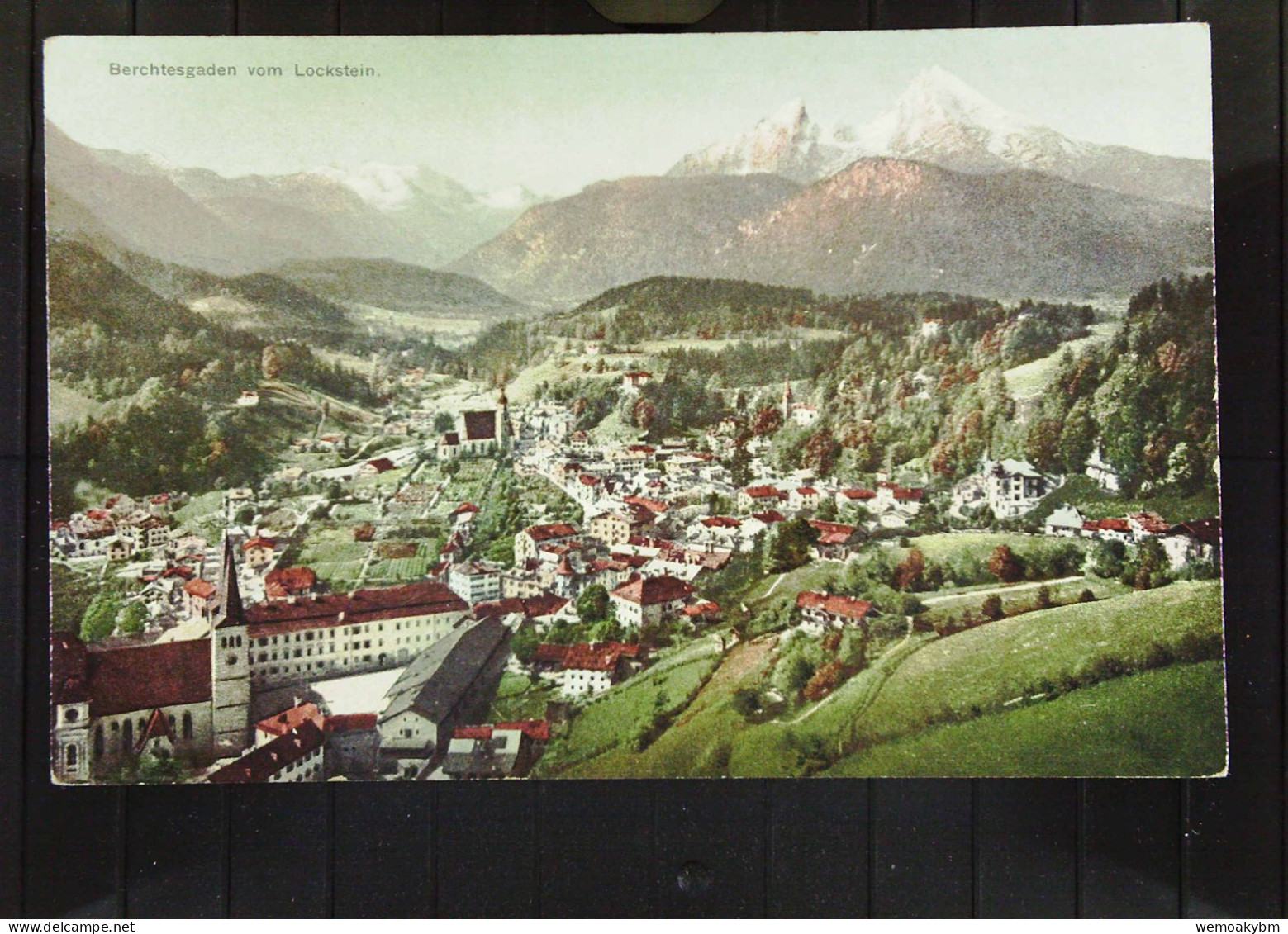 DR: Ansichtskarte Von Berchtesgaden Vom Lockstein - Nicht Gelaufen Um 1910 - Berchtesgaden