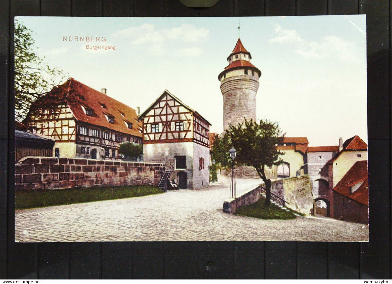 DR: Ansichtskarte Von Nürnberg, Burgeingang - Nicht Gelaufen Um 1930 - Nuernberg