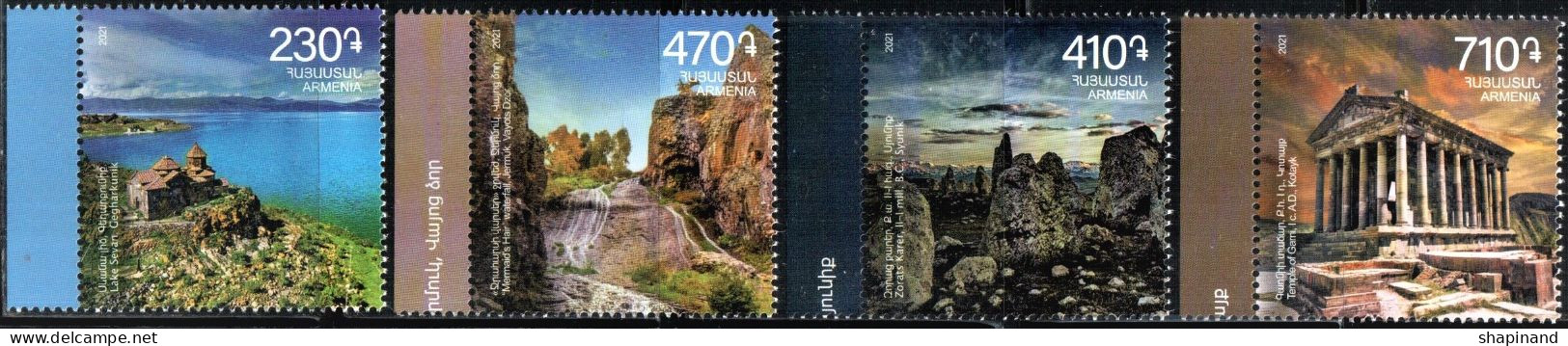 Armenia 2021 "Sights Of Armenia" 4v Quality:100% - Arménie