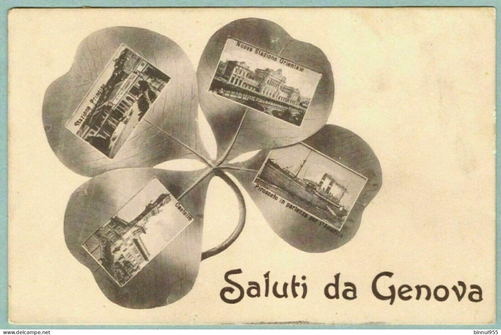 Cartolina Mutevedute Saluti Da Genova - Viaggiata - Genova (Genoa)