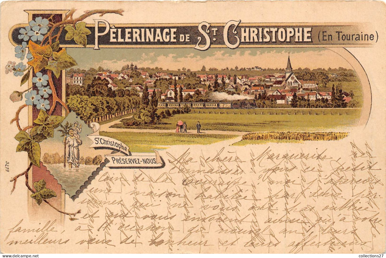 37-SAINT-CHRISTOPHE- PELERINAGE DE ST-CHRISTOPHE - Sonstige & Ohne Zuordnung