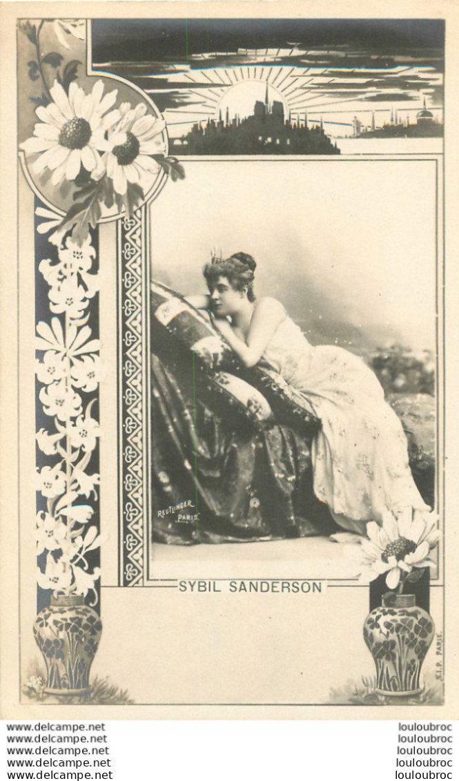 SYBIL SANDERSON   PAR BERGERET - Künstler