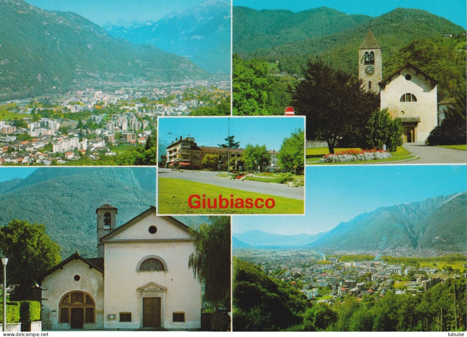 Giubiasco - Chiesa Santa Maria Assunta, Chiesa San Giobbe      Ca. 1980 - Giubiasco