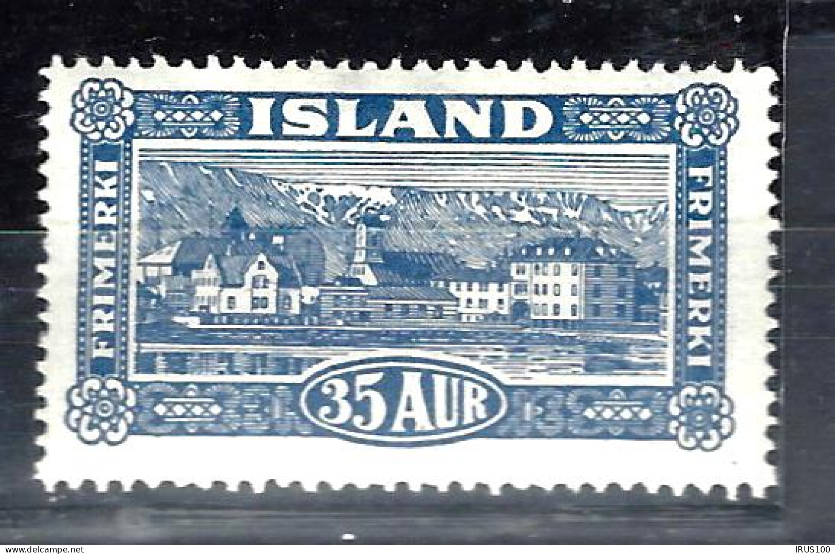 ISLANDE - 1925 - REYKJAVIK - 35AUR - MH / * - Unused Stamps